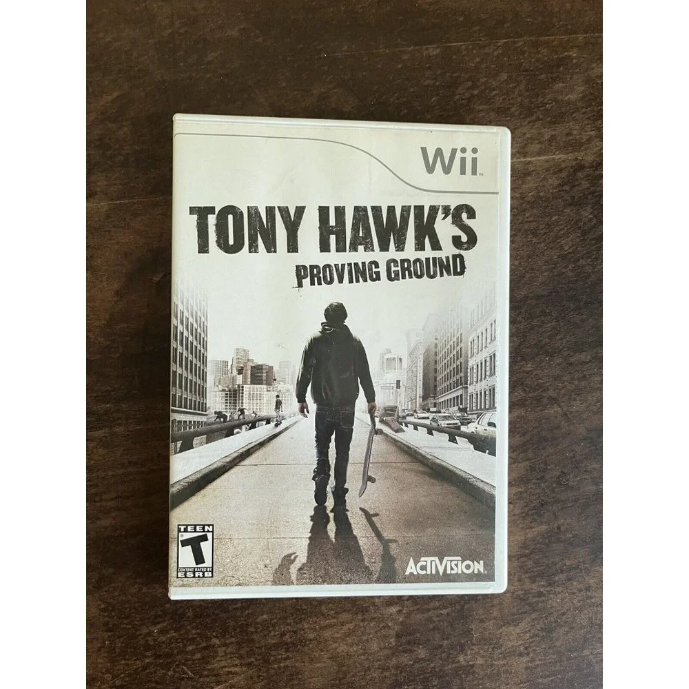 Tony Hawk's Proving Ground (Nintendo Wii, 2007)‎ Game Manual and Case